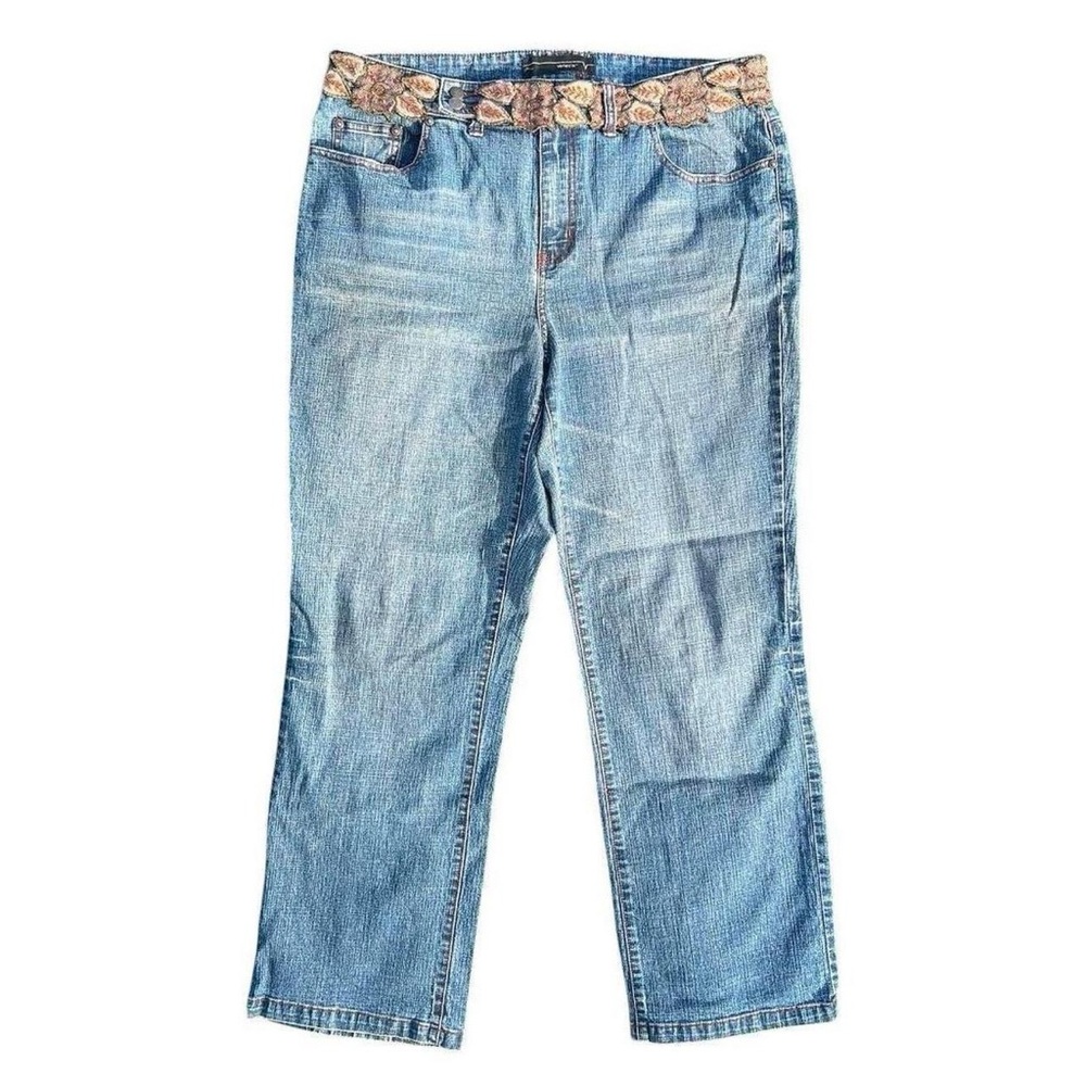 Y2K Venezia Beaded Belt Jeans